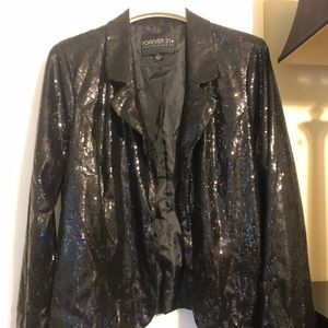 Forever 21 sequined blazer